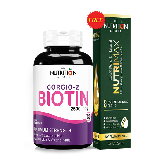 GORGIO-Z-BIOTIN + NUTRIMAX OIL